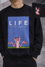 Pink Panther’s LIFE – Streetwear Sweatshirt - Image 2