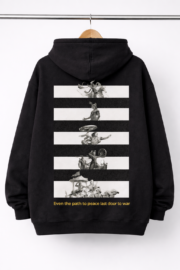 Dharma Before War – Oversized Hoodie - Image 2