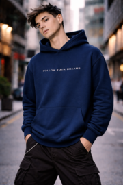Follow Your Dreams – Streetwear Oversized Hoodie - Image 2