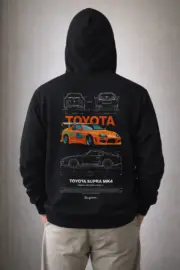 Supraaa Vibe - Zipper Hoodie Streetwear