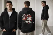 Dragon Zip Hoodie – Streetwear Edition - Image 2